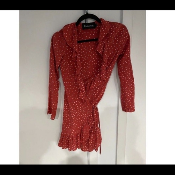 Realisation Par Red Alexandra Star Wrap Dress - Picture 3 of 12
